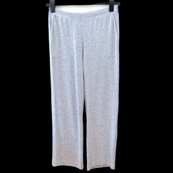 Soma Brushed Cozy Wide Leg Pants  Heathered gray  Small  EUC - Picture 2 of 12